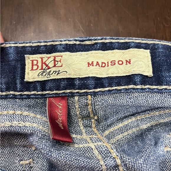 Womens Buckle BKE Madison Skinny Blue Jeans 30" x 33" - Picture 2 of 5